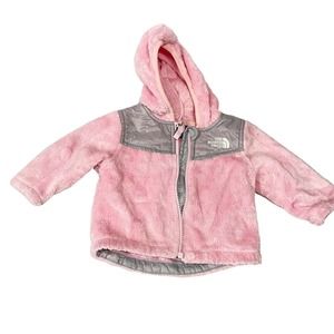 The north face jacket size 3-6 months pink sweater girls